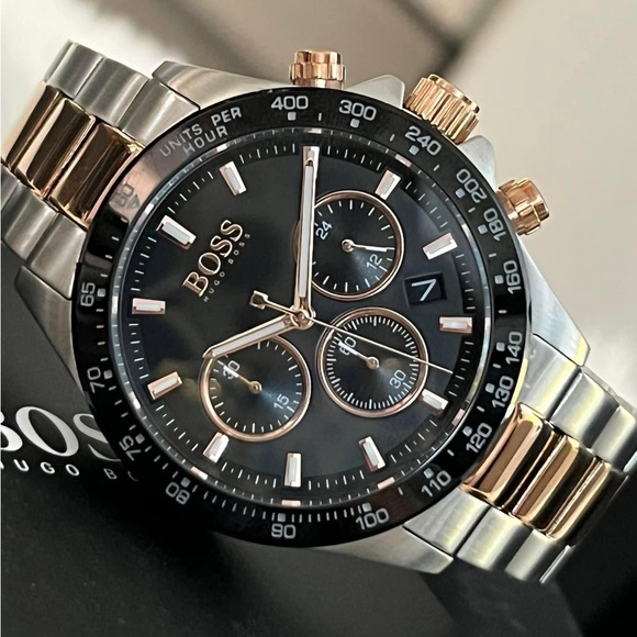 HB1513757 - Hugo Boss Men’s Hero Chronograph Watch - Picture 8 of 12